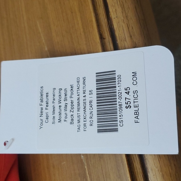 Womens Fabletics workout Capri pants - Picture 6 of 7